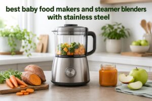 best baby food makers and steamer blenders with stainless steel