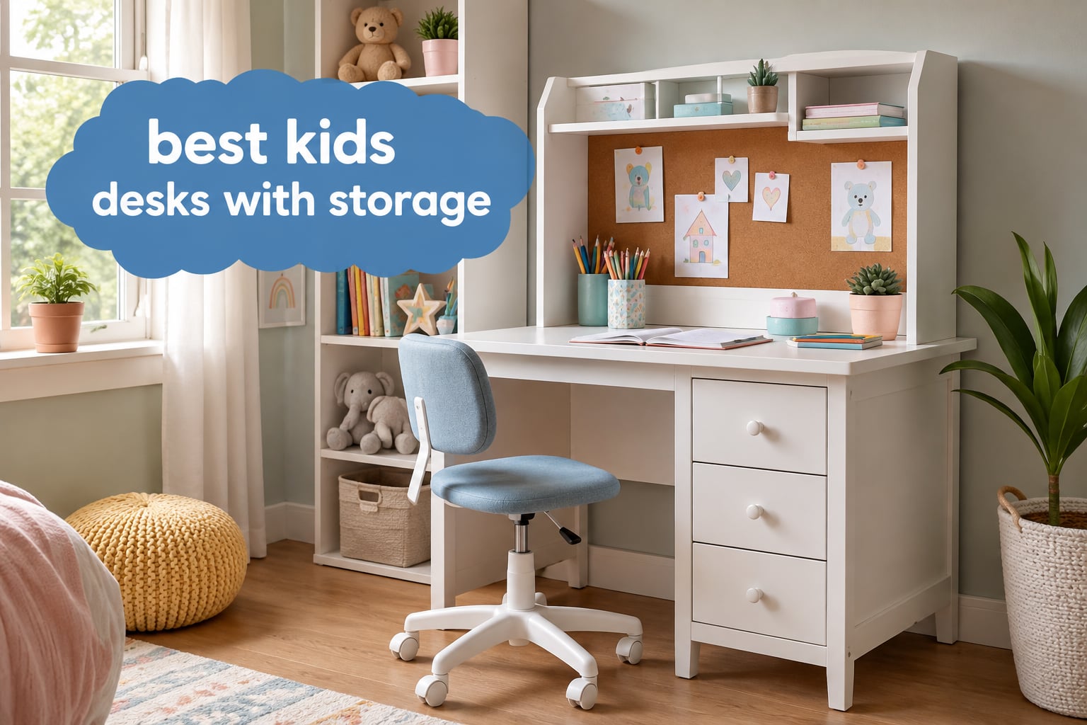 best kids desks with storage