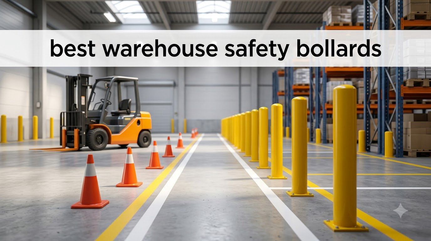 best warehouse safety bollards
