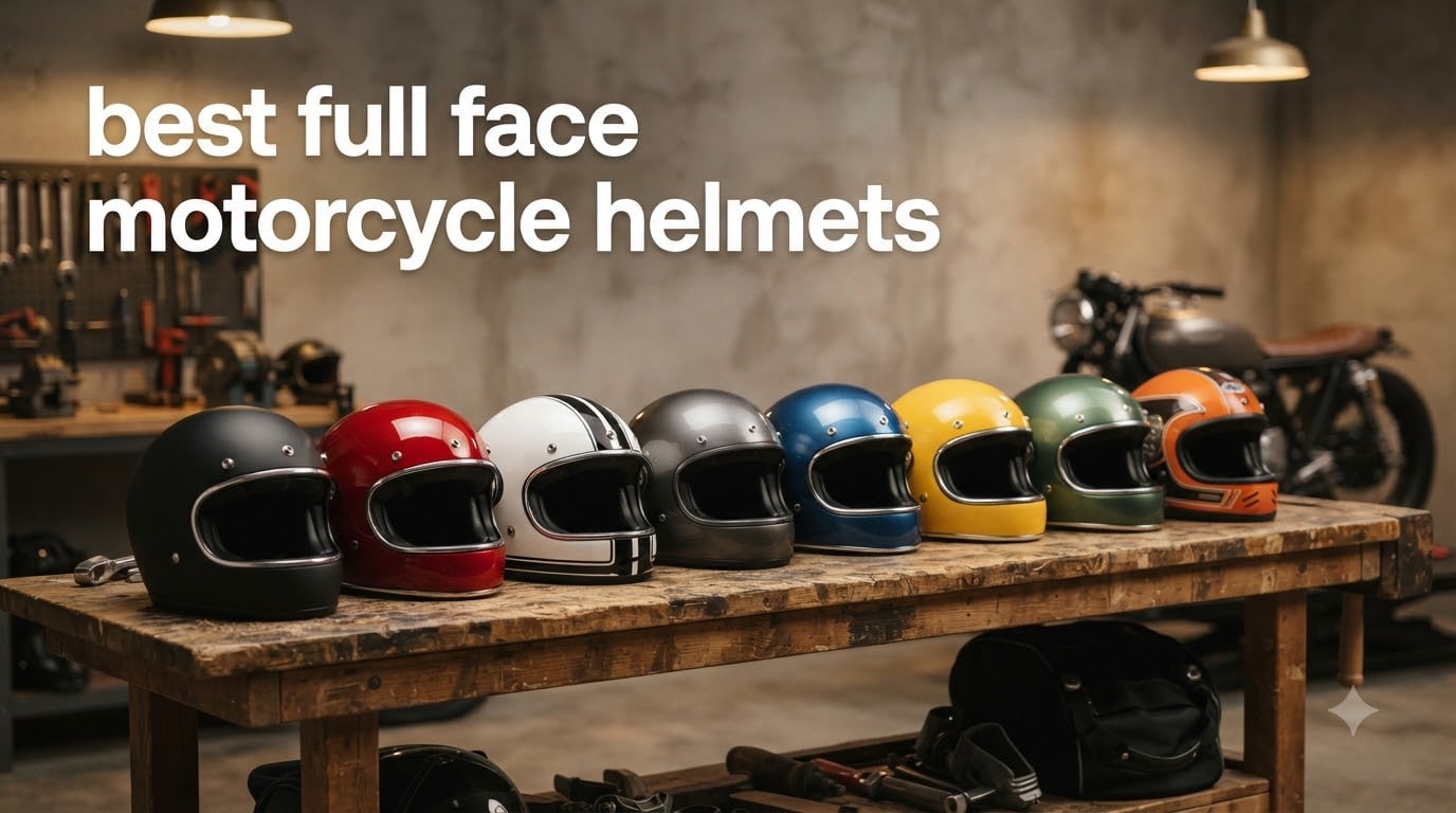 best full face motorcycle helmets