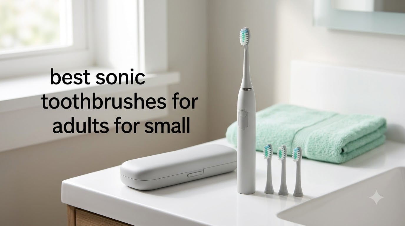 best sonic toothbrushes for adults for small