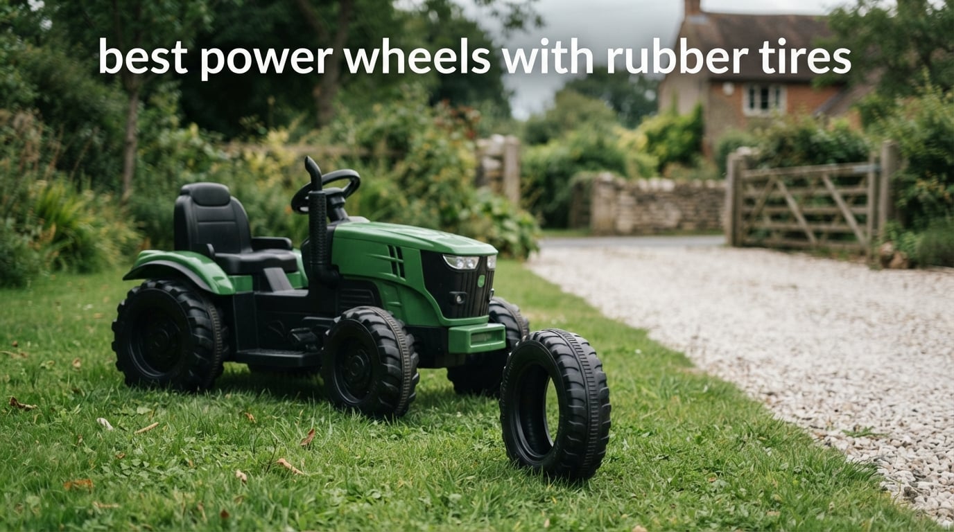 best power wheels with rubber tires