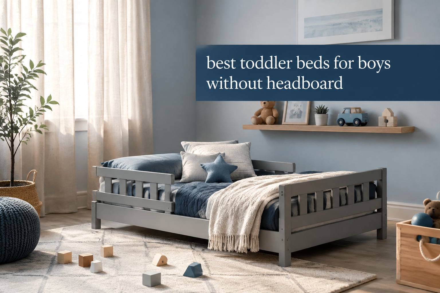 best toddler beds for boys without headboard