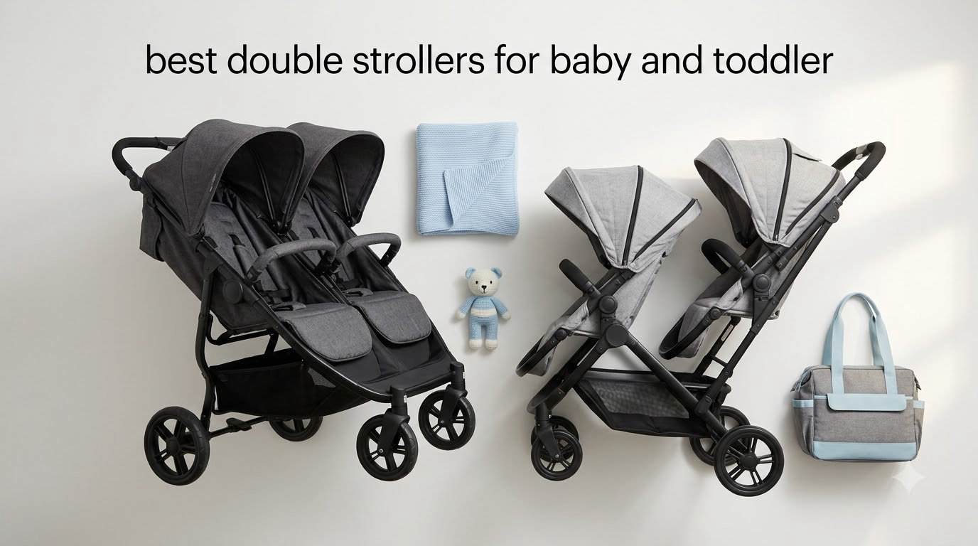 best double strollers for baby and toddler