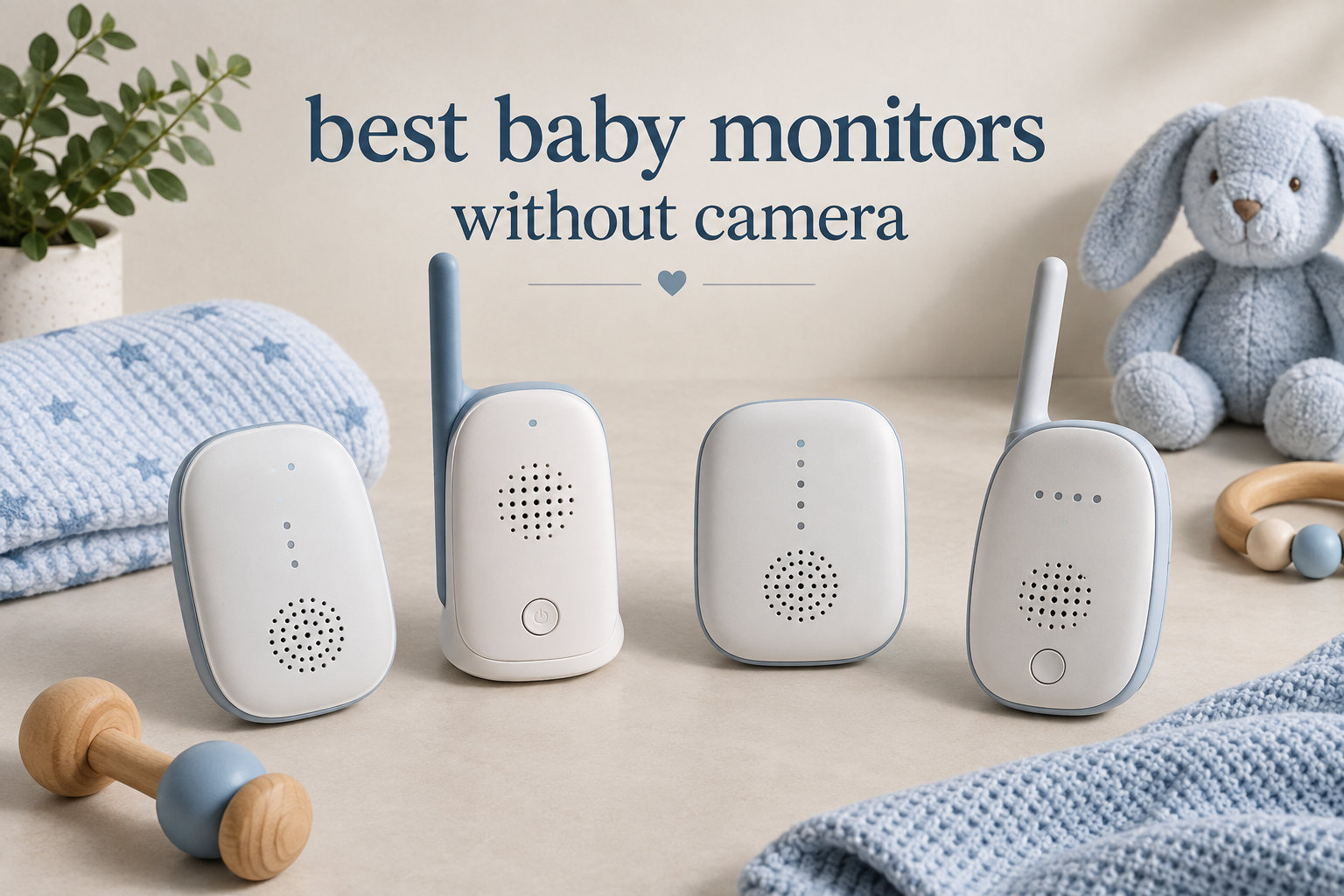 best baby monitors without camera