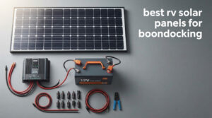 best rv solar panels for boondocking