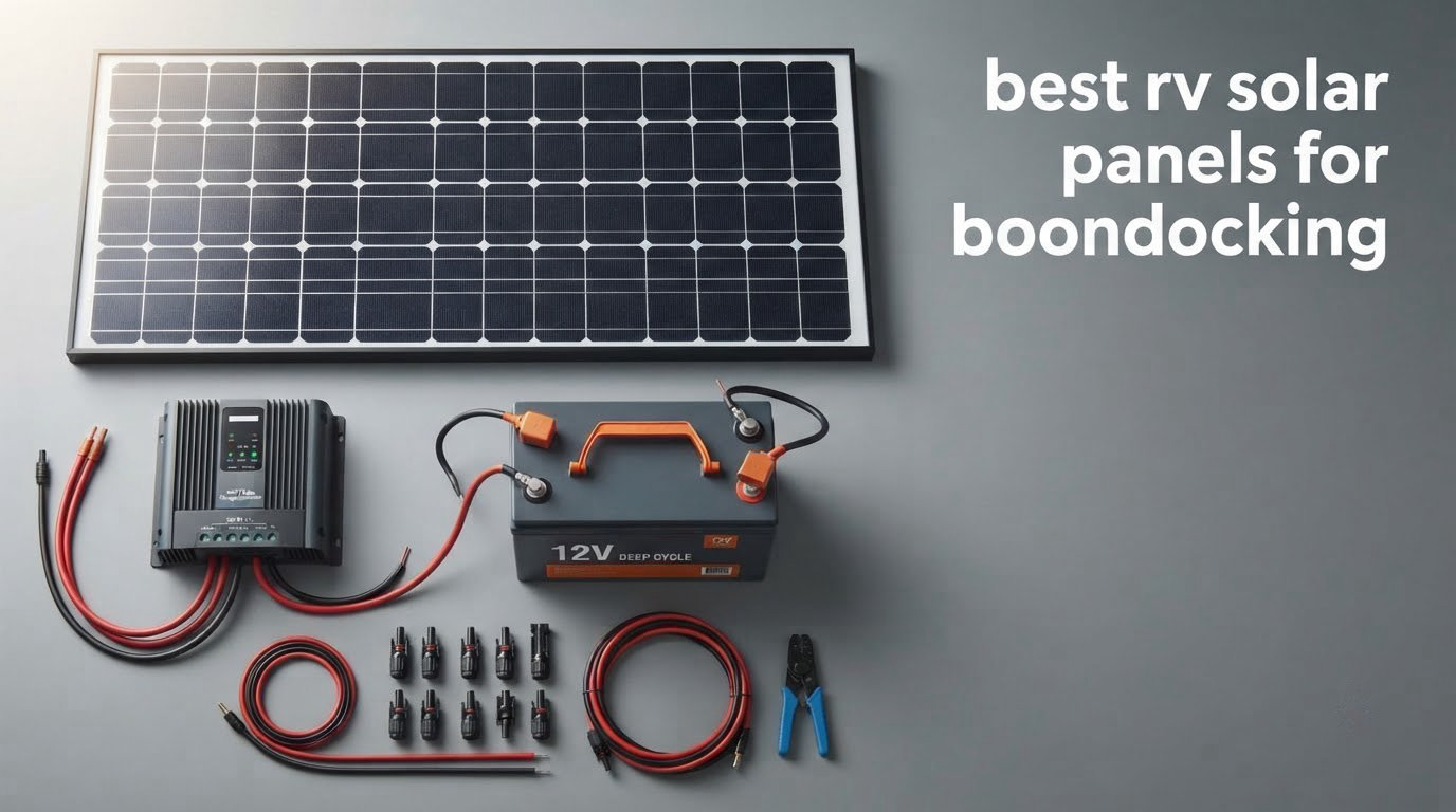 best rv solar panels for boondocking