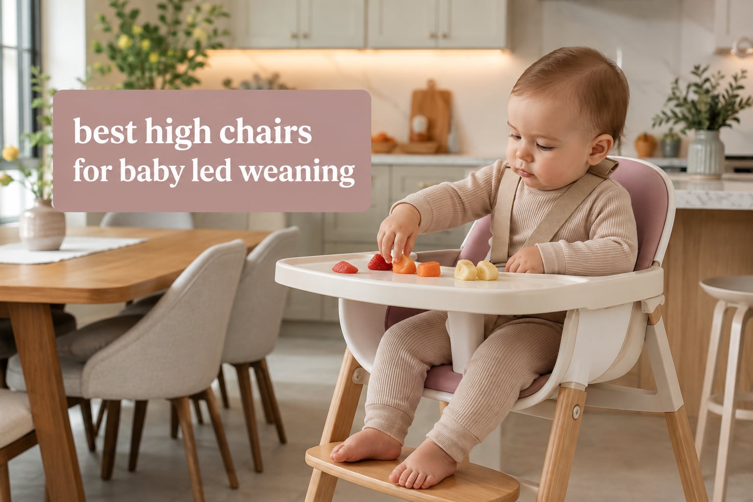 best high chairs for baby led weaning