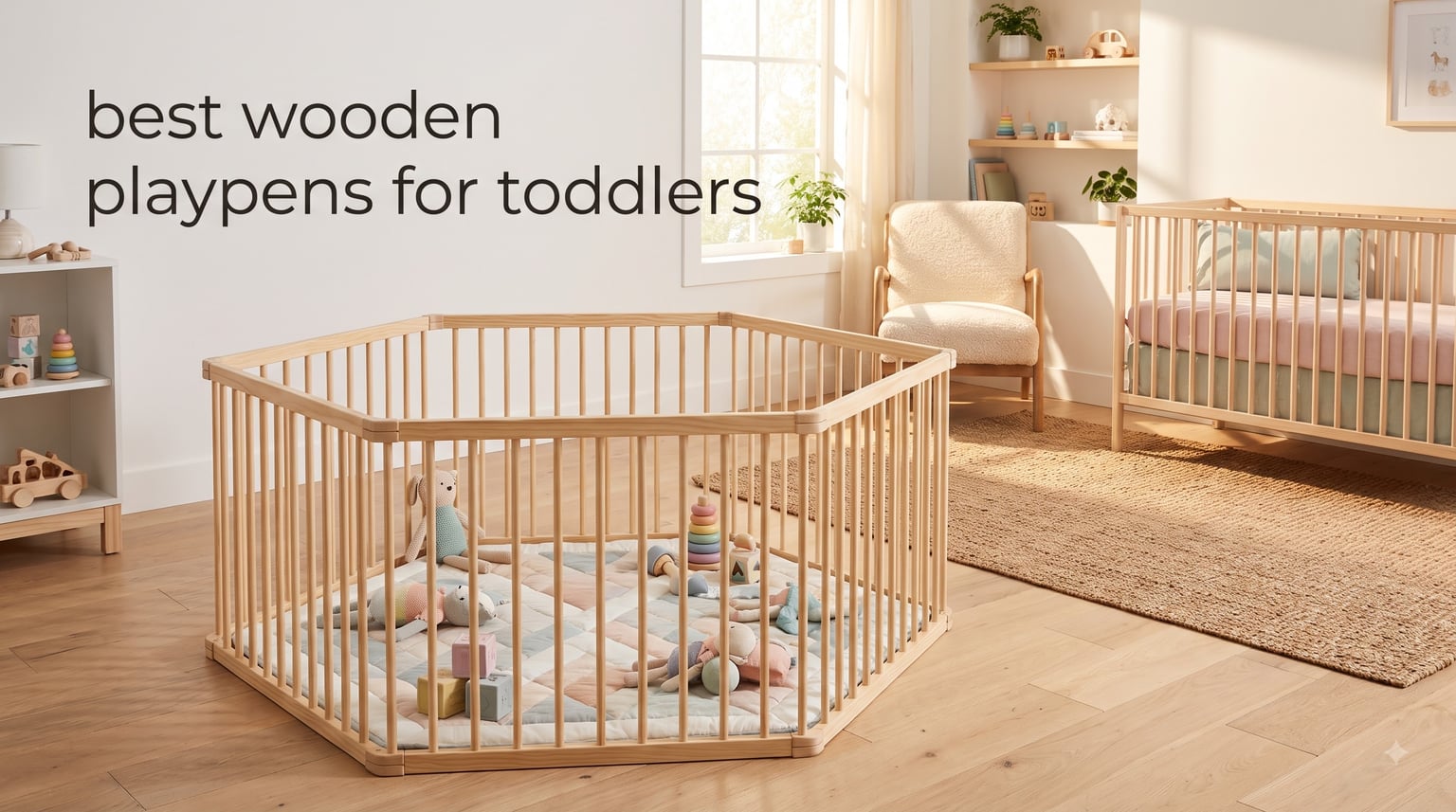 best wooden playpens for toddlers