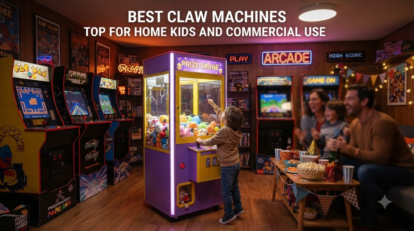 best claw machines top for home kids and commercial use
