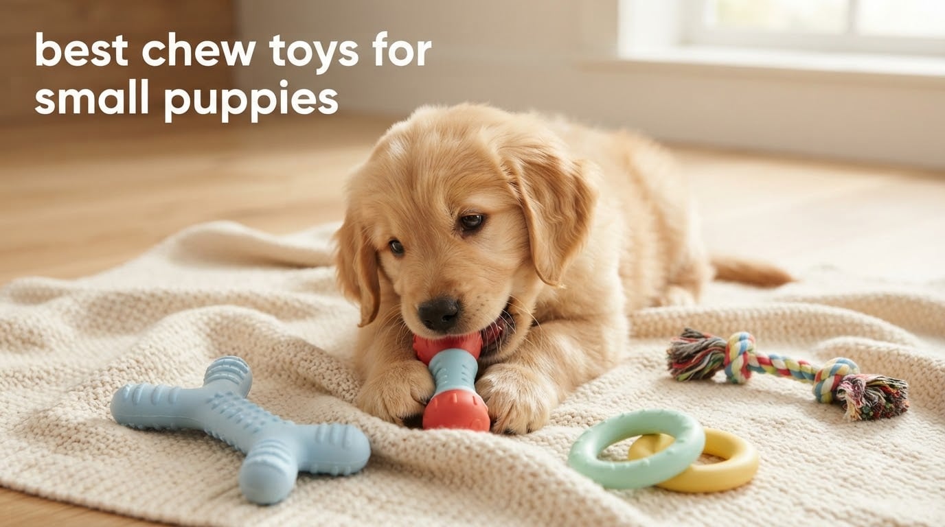 best chew toys for small puppies