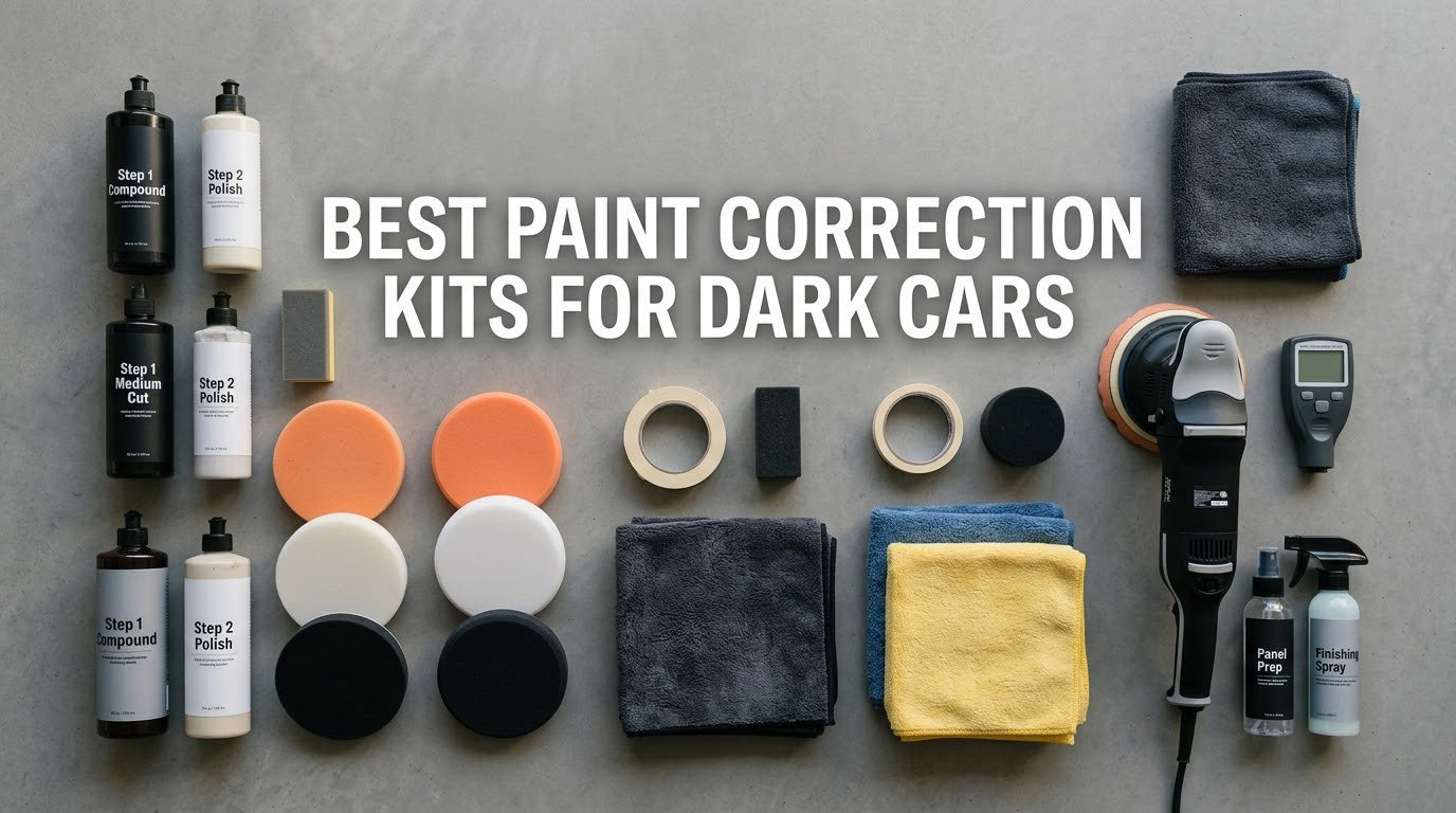 best paint correction kits for dark cars