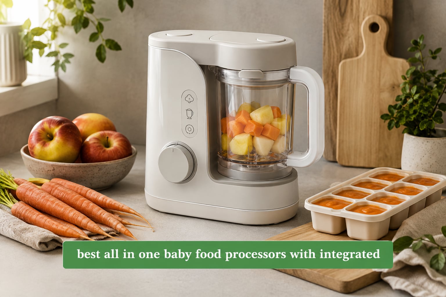 best all in one baby food processors with integrated