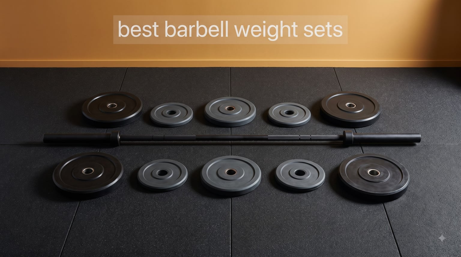 best barbell weight sets