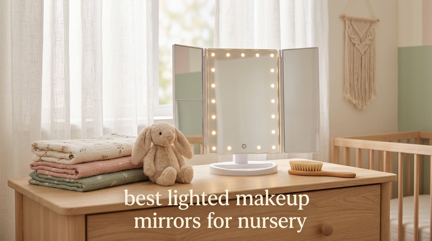 best lighted makeup mirrors for nursery