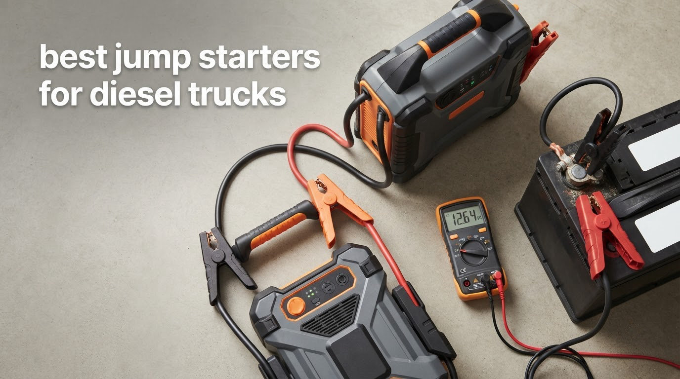 best jump starters for diesel trucks