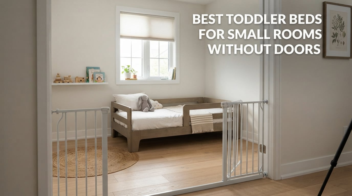 best toddler beds for small rooms without doors