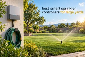 best smart sprinkler controllers for large yards