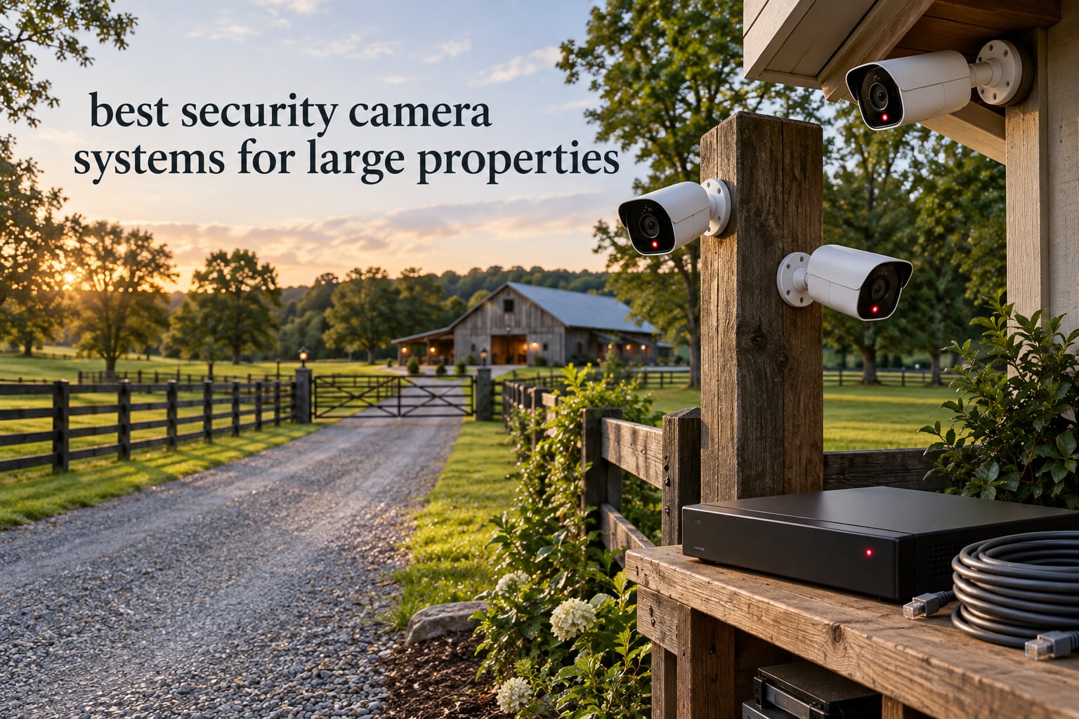 best security camera systems for large properties