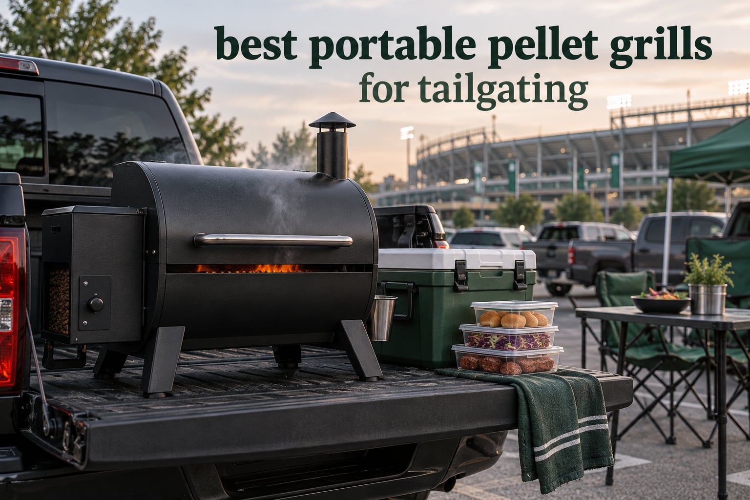 best portable pellet grills for tailgating