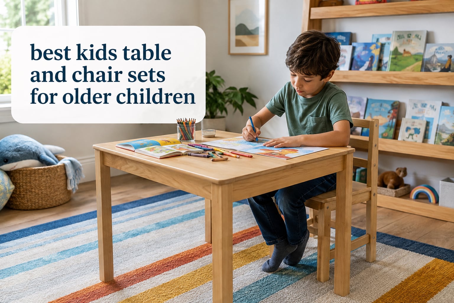 best kids table and chair sets for older children
