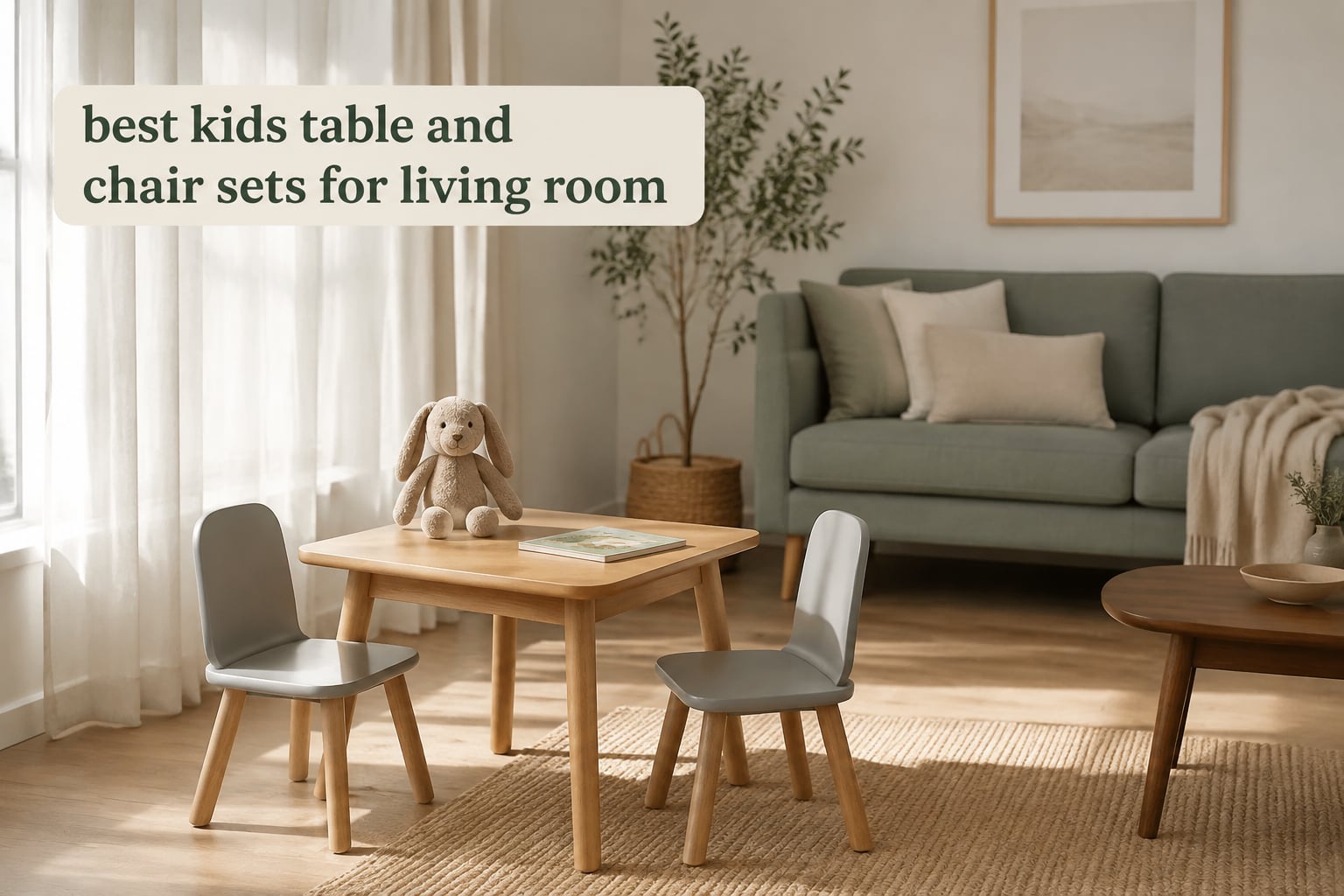 best kids table and chair sets for living room