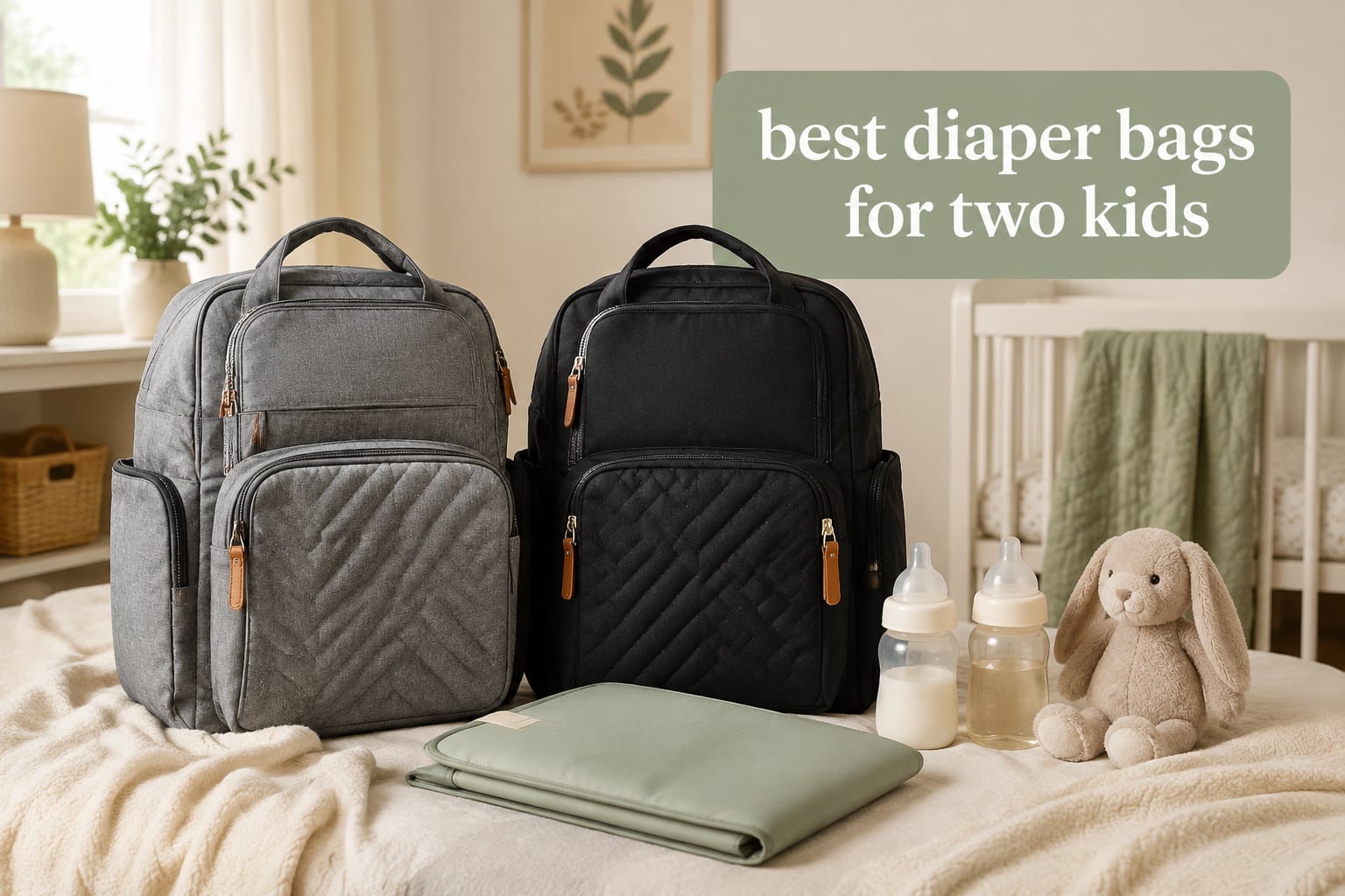 best diaper bags for two kids