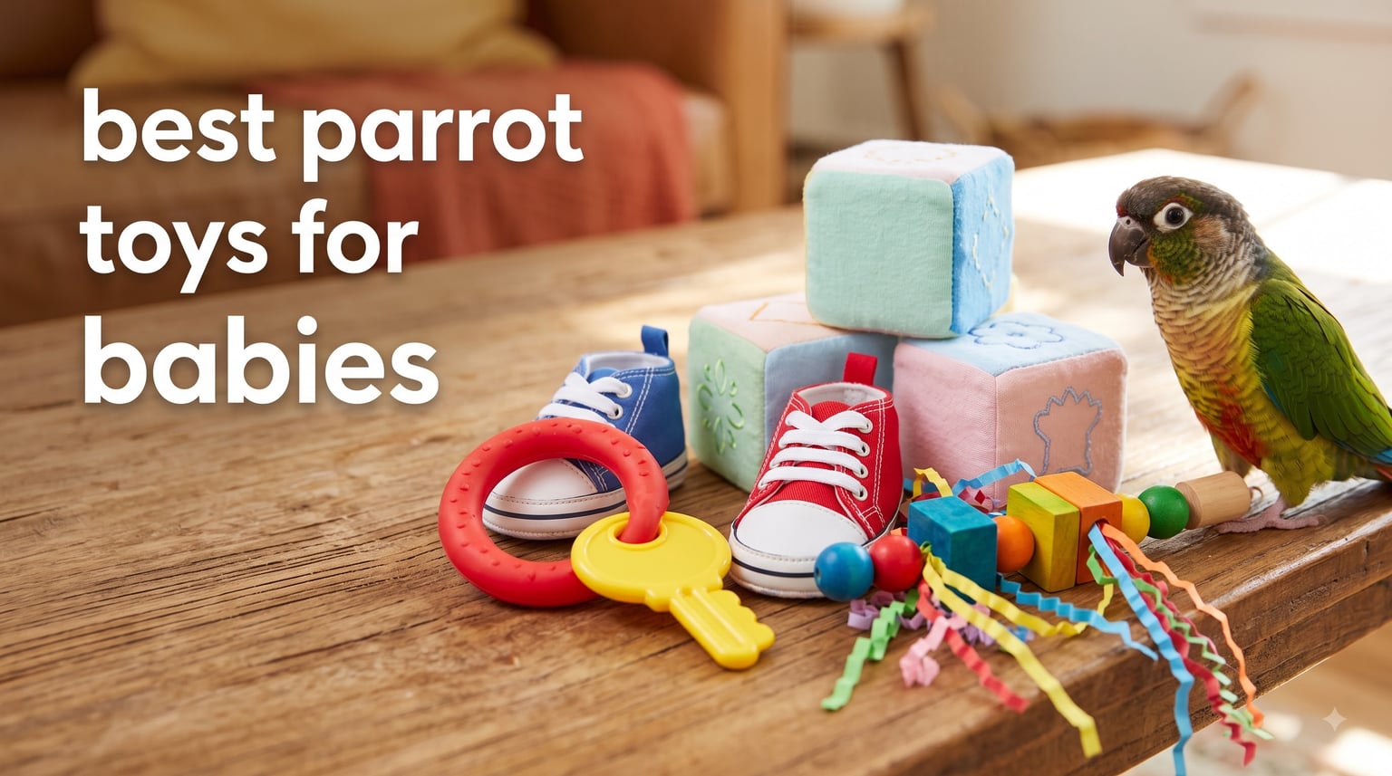 best parrot toys for babies