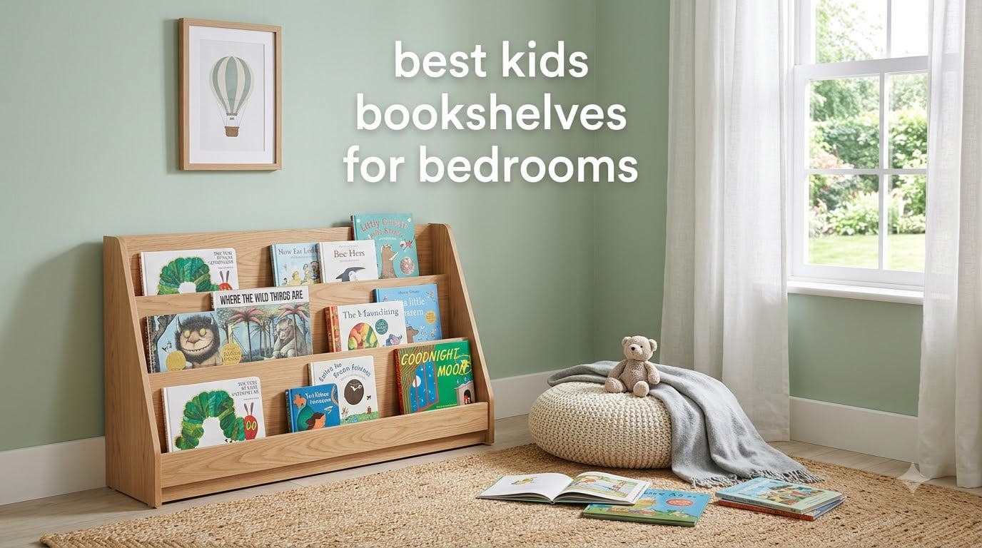 best kids bookshelves for bedrooms
