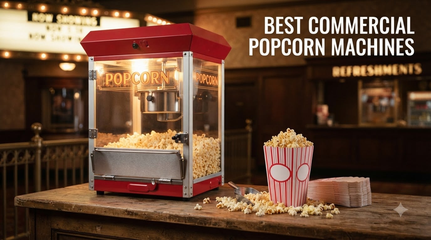 best commercial popcorn machines