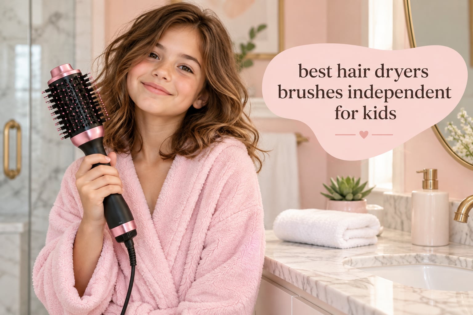 best hair dryers brushes independent for kids