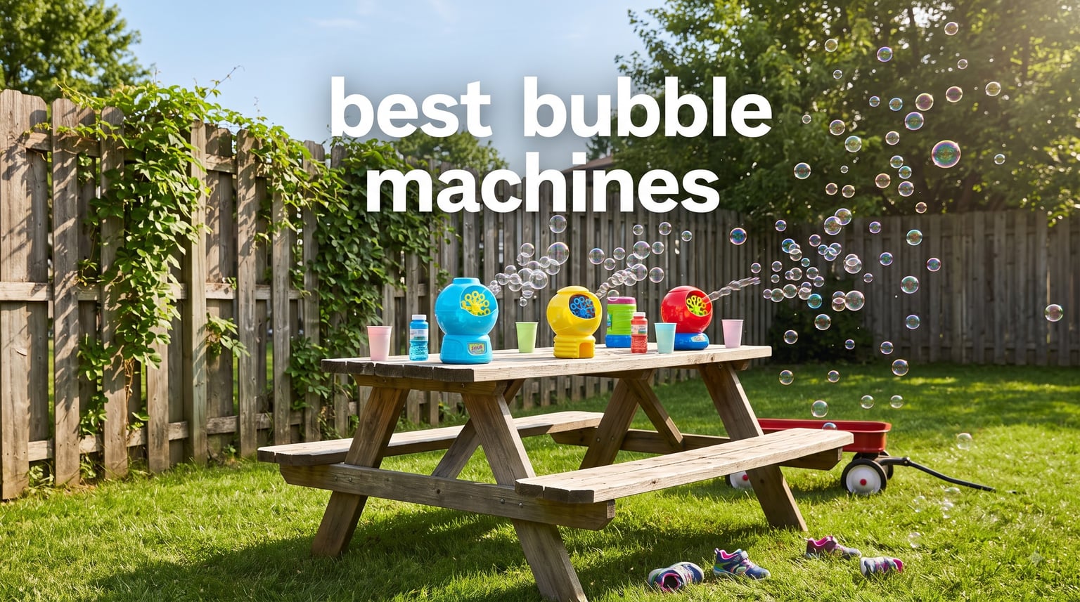 best bubble machines