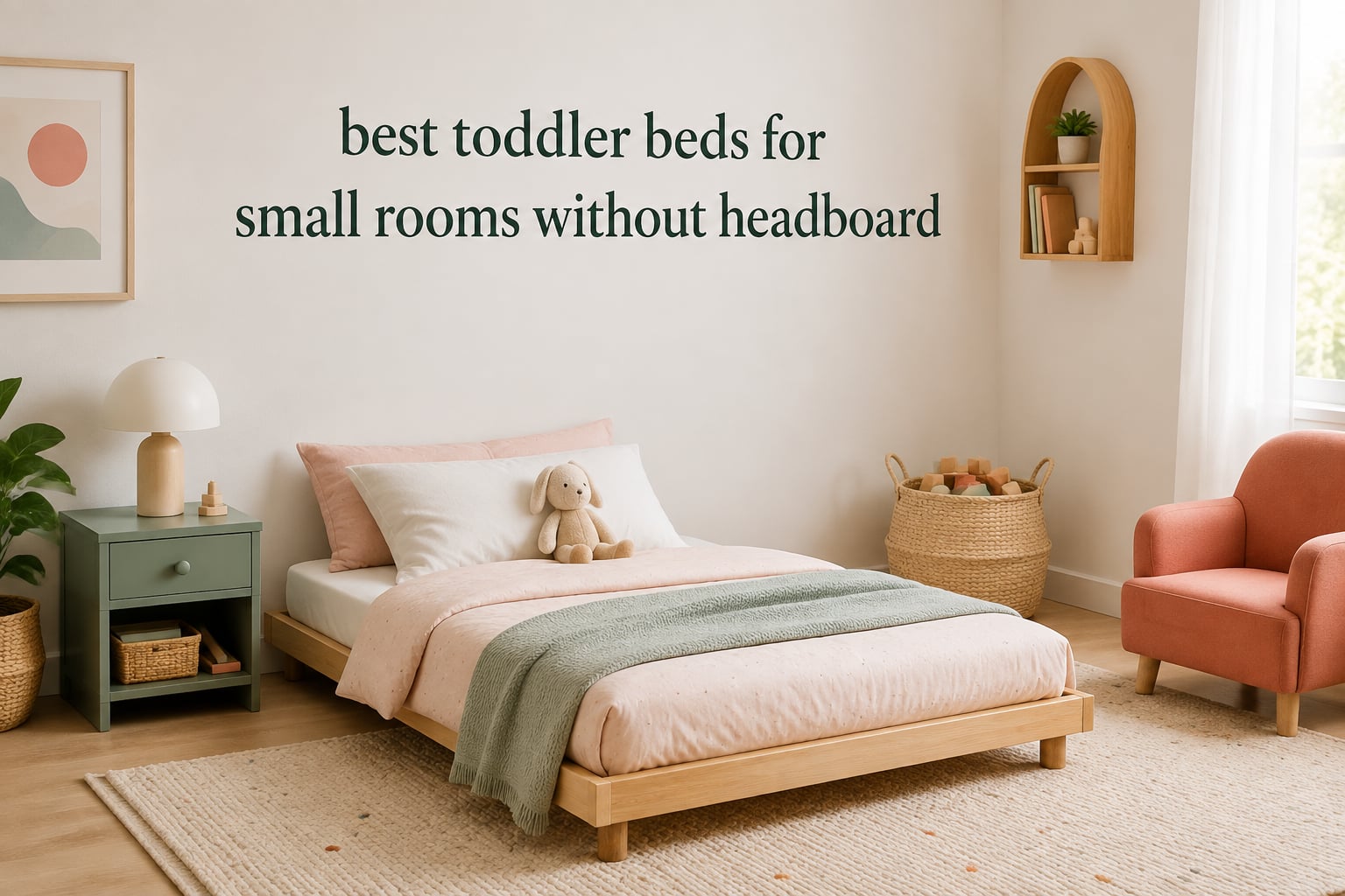 best toddler beds for small rooms without headboard