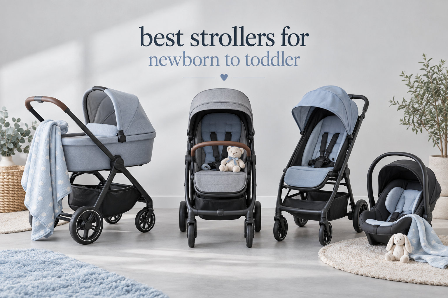 best strollers for newborn to toddler