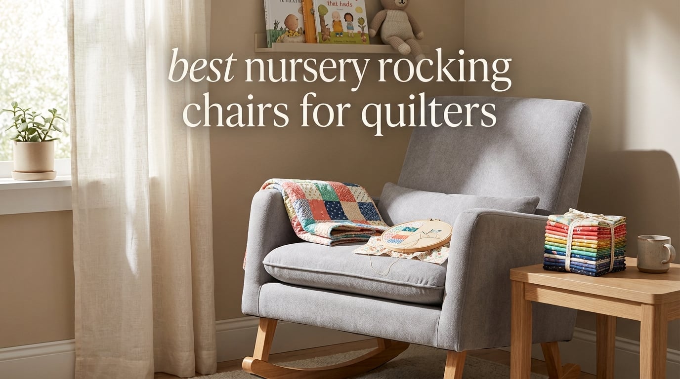 best nursery rocking chairs for quilters