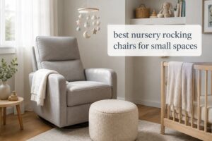 best nursery rocking chairs for small spaces