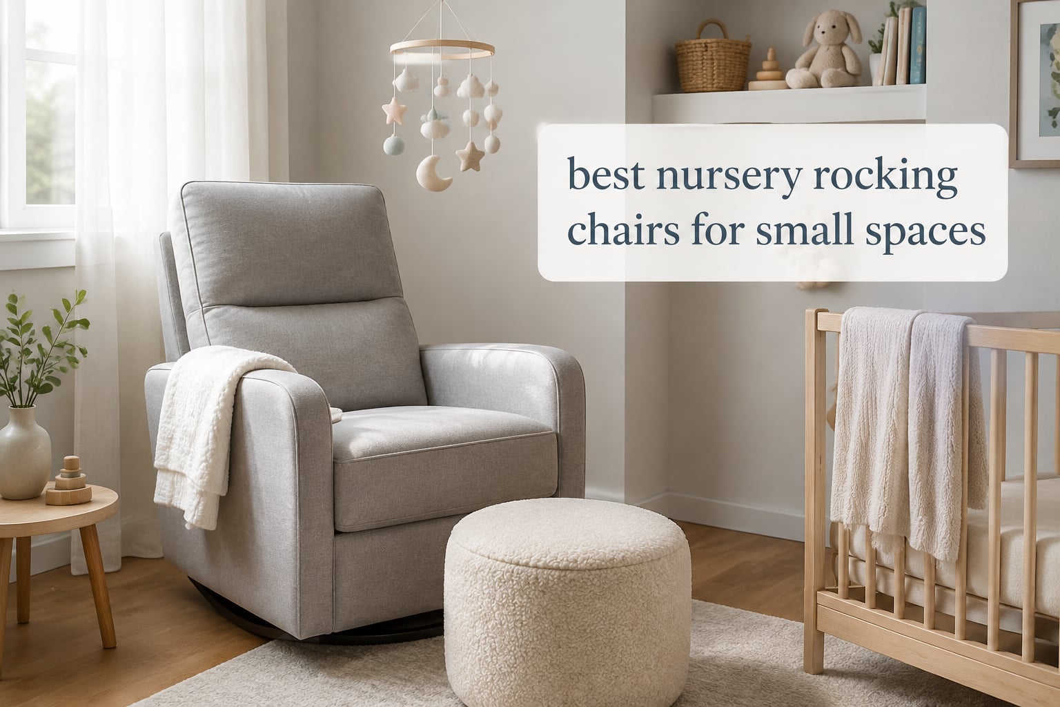best nursery rocking chairs for small spaces