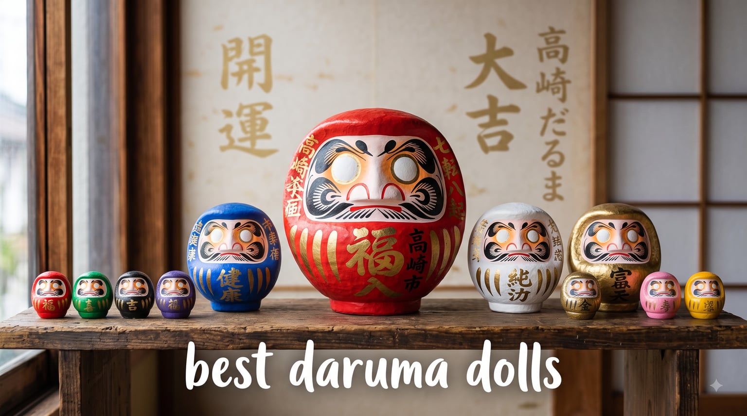 best daruma dolls