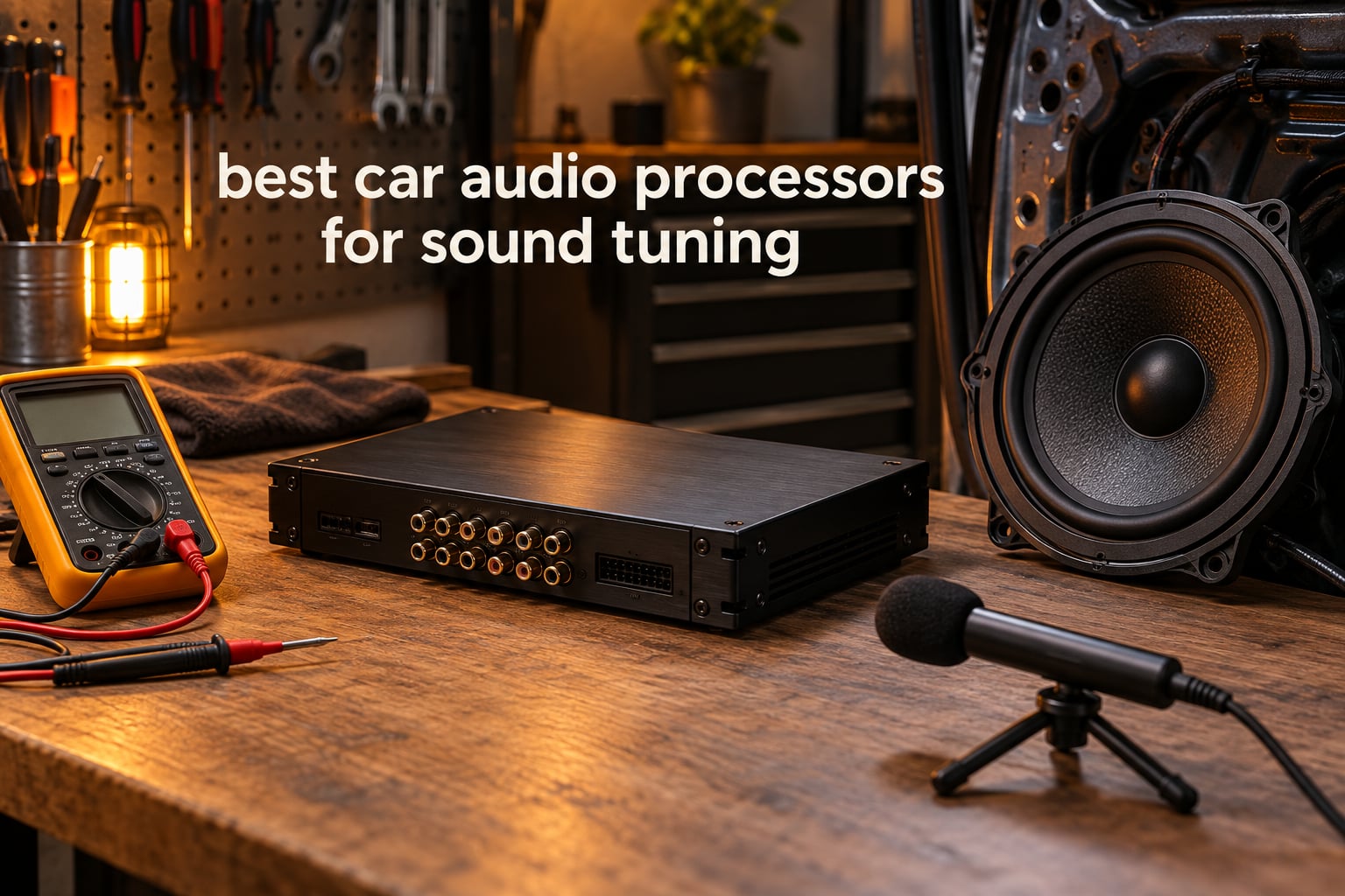 best car audio processors for sound tuning