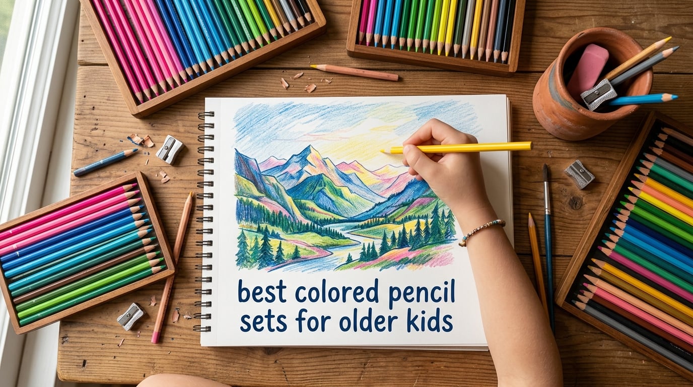 best colored pencil sets for older kids