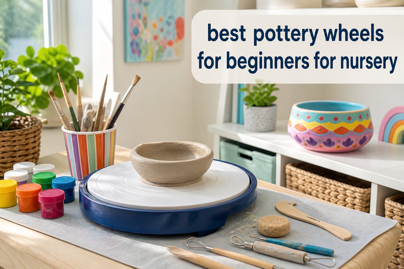 best pottery wheels for beginners for nursery