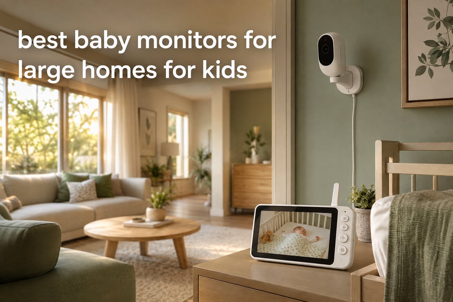 best baby monitors for large homes for kids