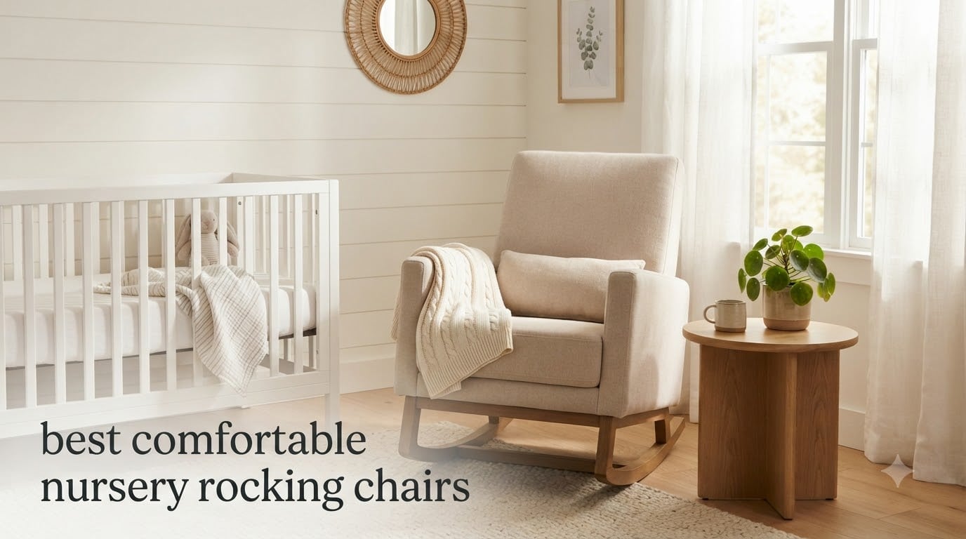best comfortable nursery rocking chairs
