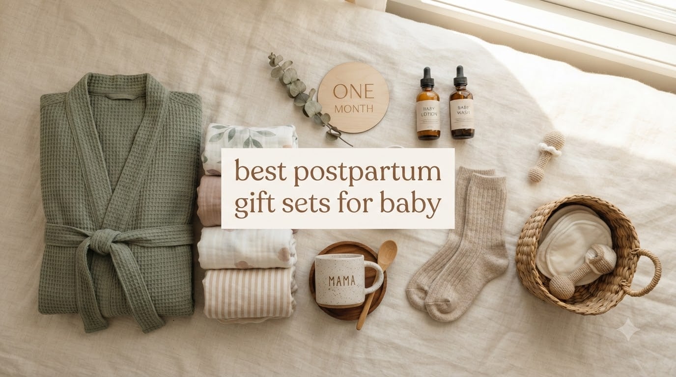 best postpartum gift sets for baby