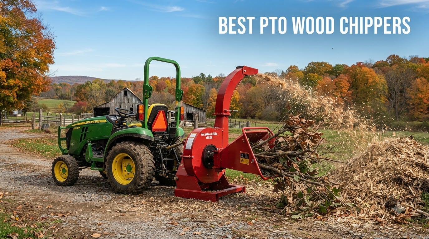 best pto wood chippers