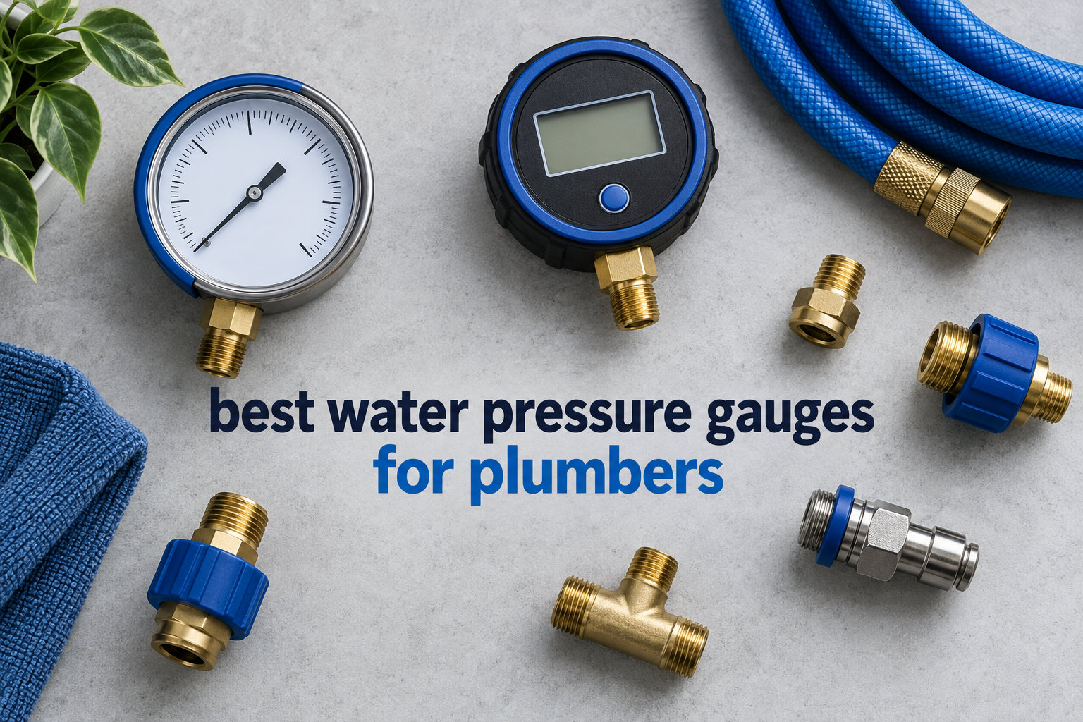 best water pressure gauges for plumbers