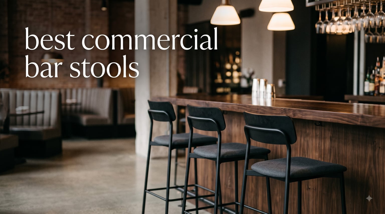 best commercial bar stools
