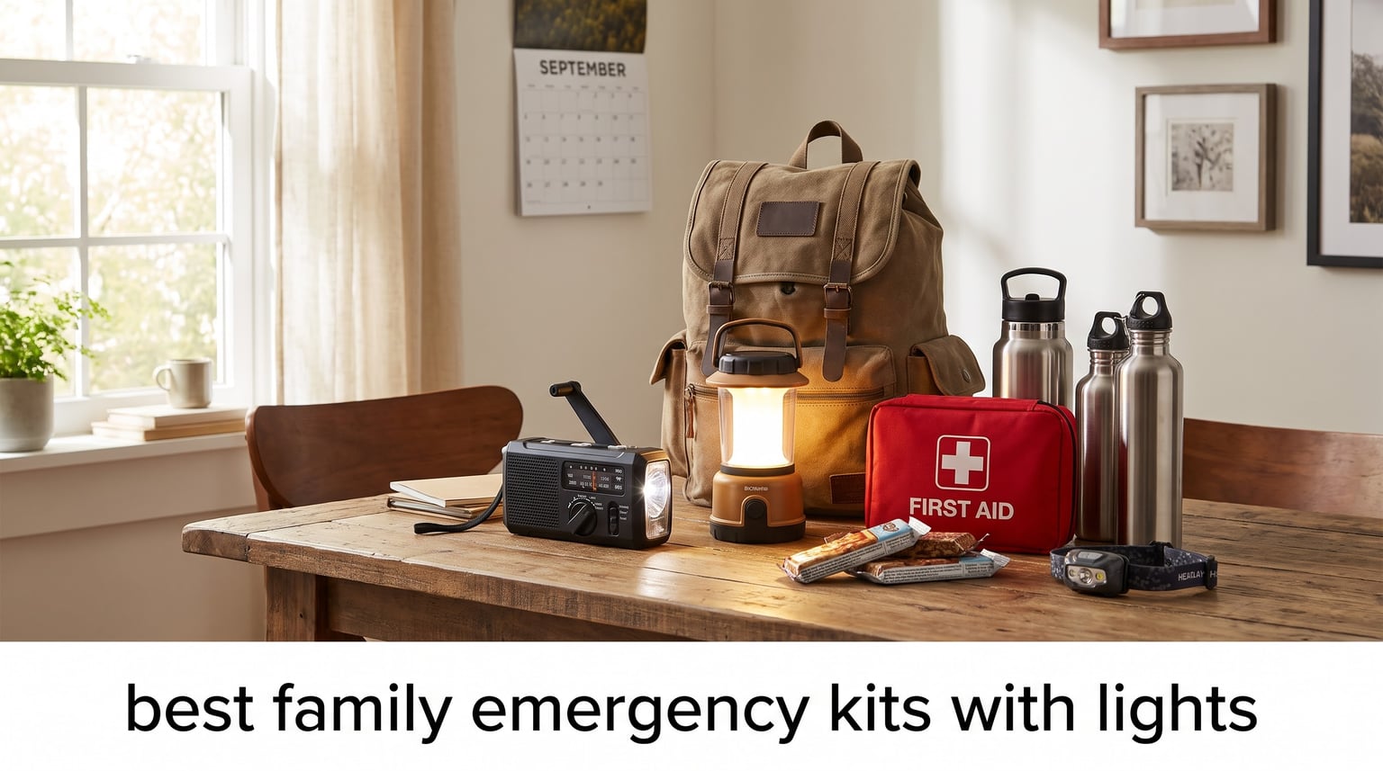 best family emergency kits with lights