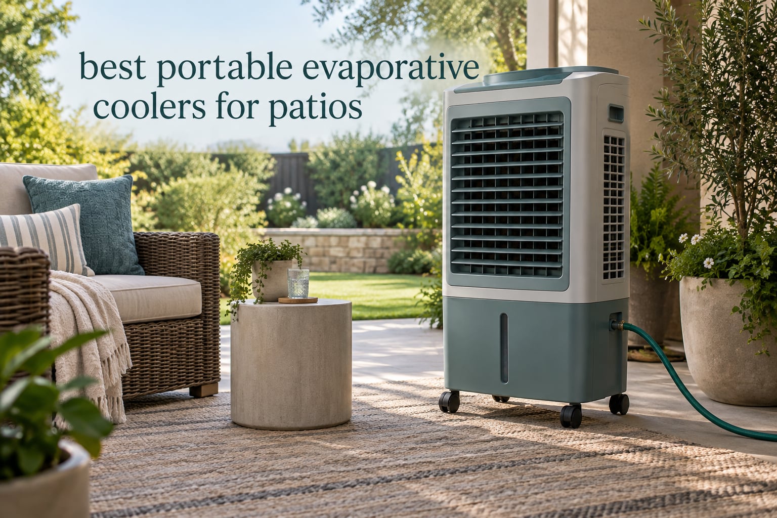 best portable evaporative coolers for patios