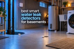 best smart water leak detectors for basements